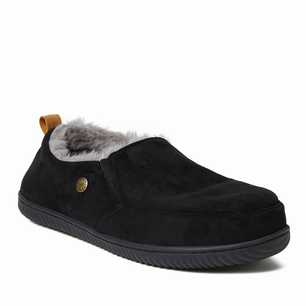 Alpine by Dearfoams Mens Zurich Closed Back Indoor/Outdoor Slipper