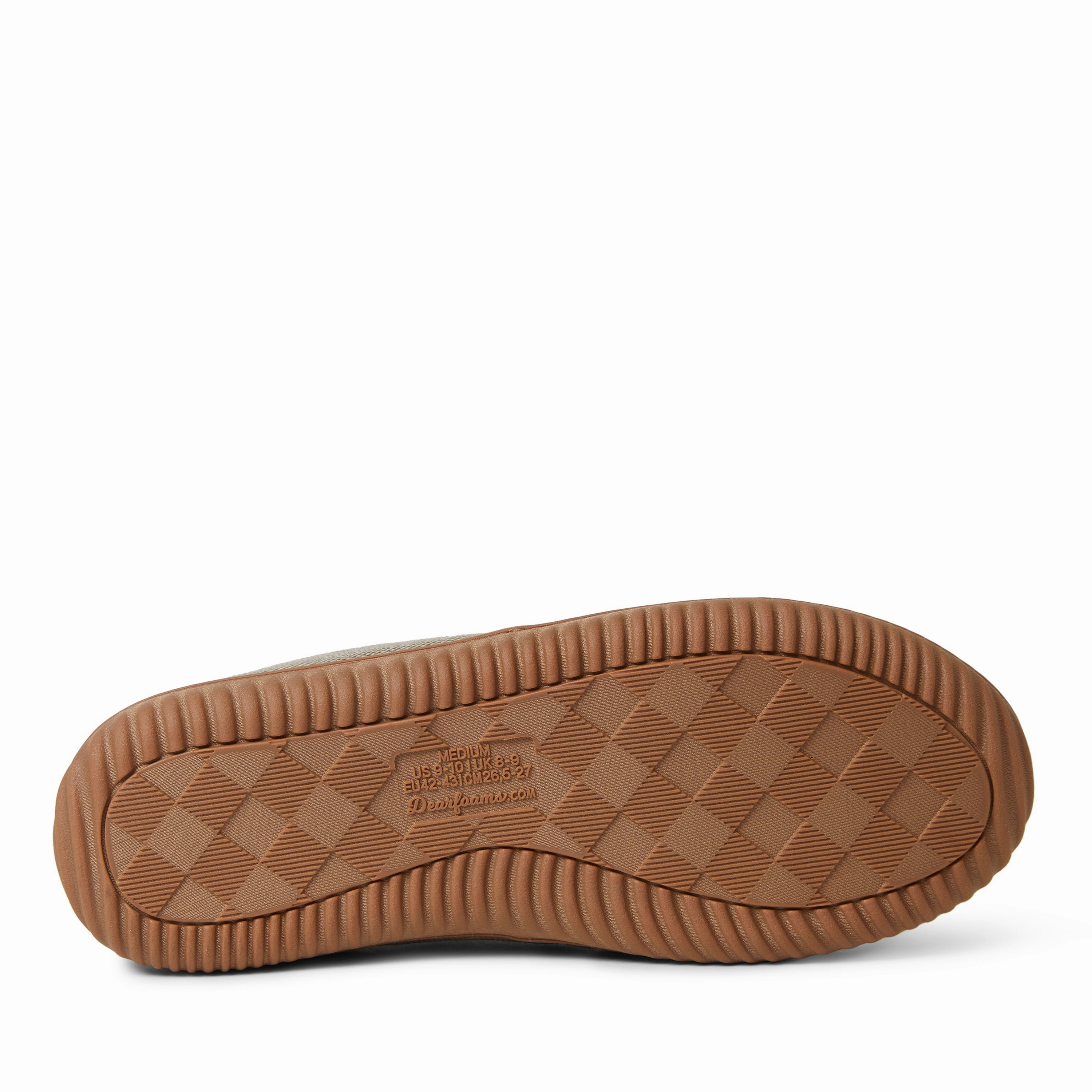 Alpine by Dearfoams Mens Zurich Closed Back Indoor/Outdoor Slipper