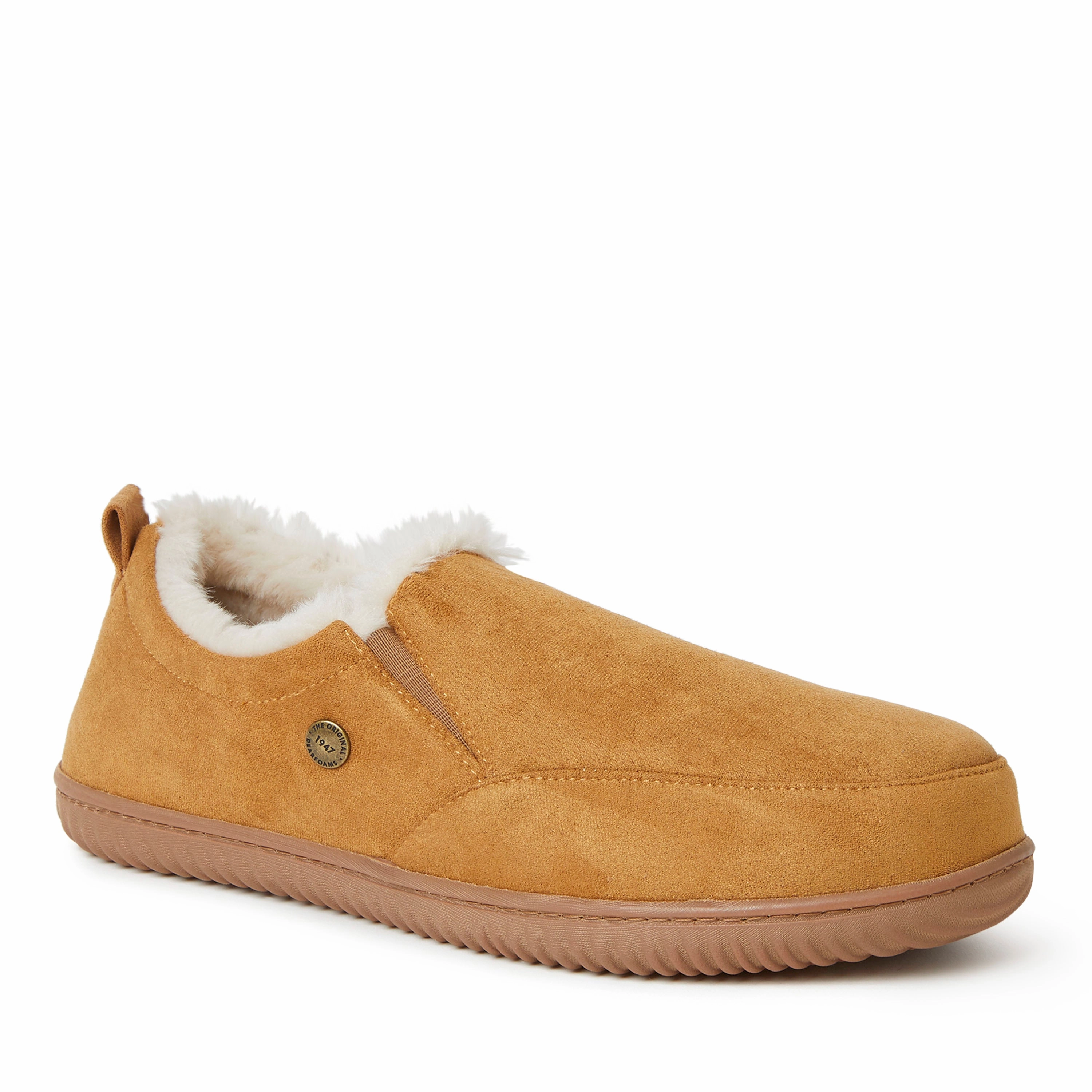 Alpine by Dearfoams Mens Zurich Closed Back Indoor/Outdoor Slipper