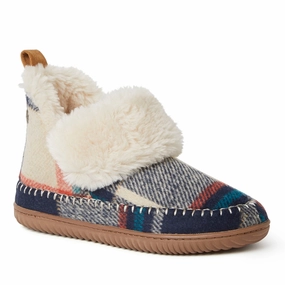 Alpine by Dearfoams Women's Moritz Bootie Cozy Womens Slippers discount