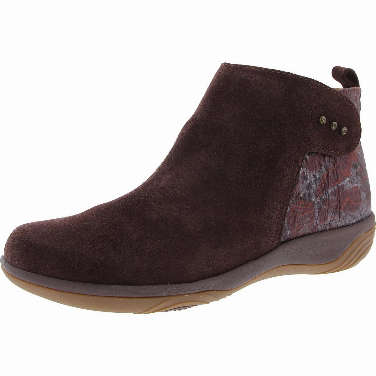 Althea Womens Zipper Suede Booties