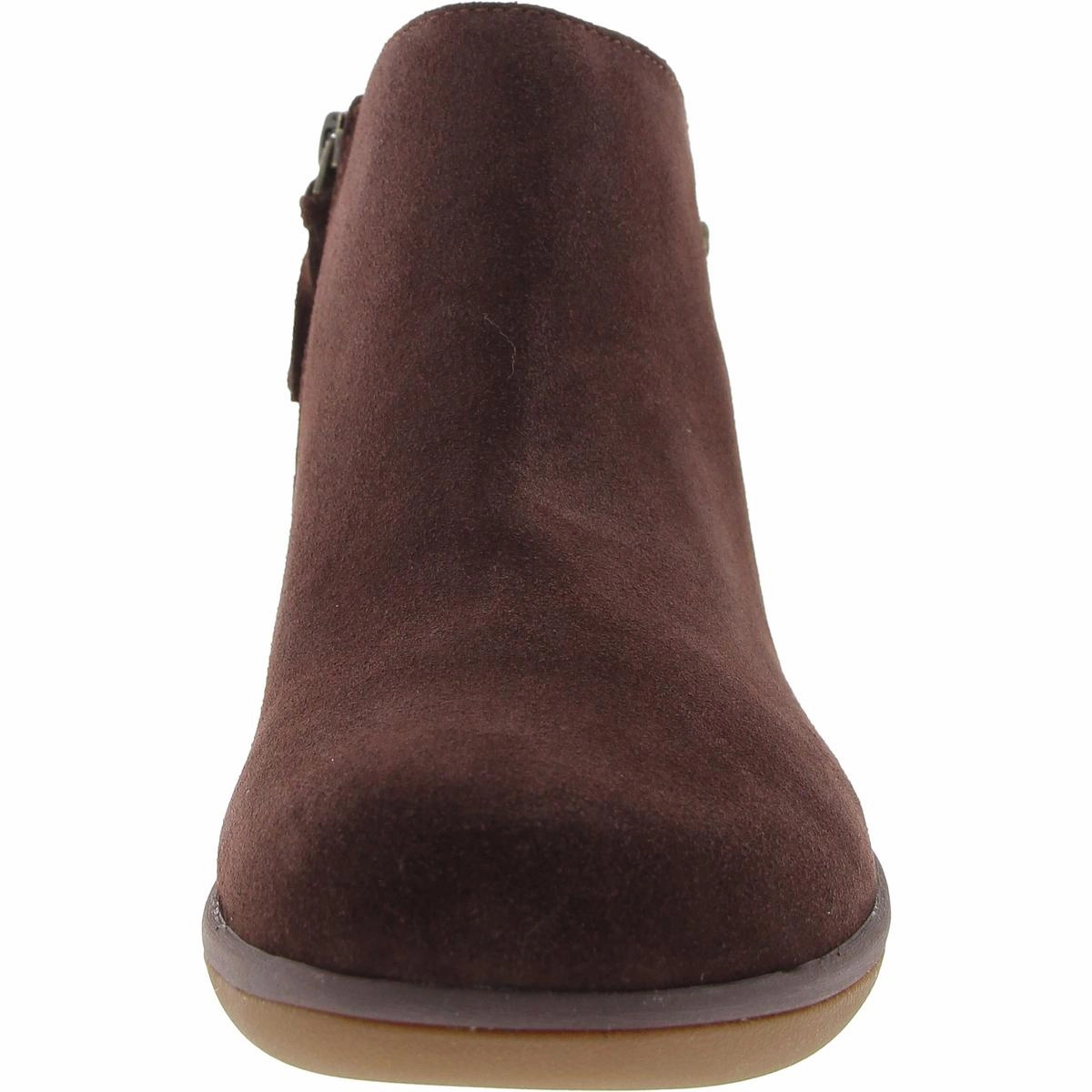 Althea Womens Zipper Suede Booties