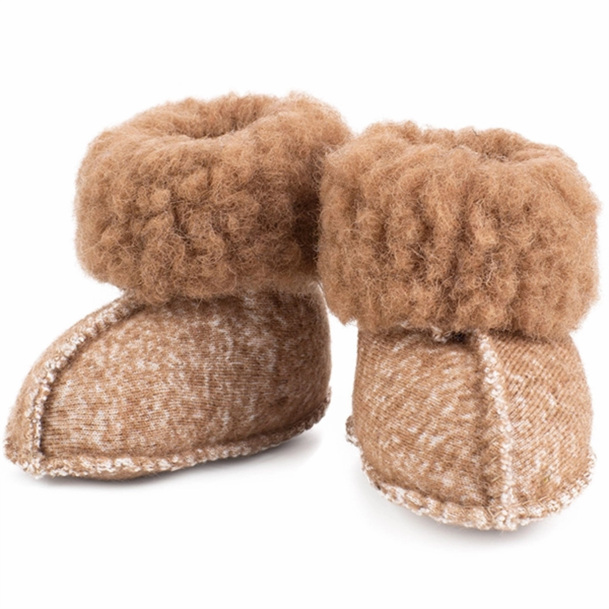 Alwero Baby Slippers Camello Wool Slippers Kids clearance