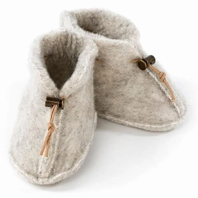 Alwero Baby Slippers Emo Light Grey Baby Booties soft sole sale