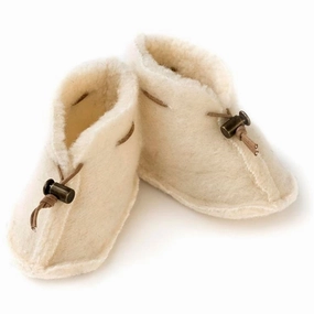 Alwero Baby Slippers Emo Naturel Wool Slippers Kids clearance