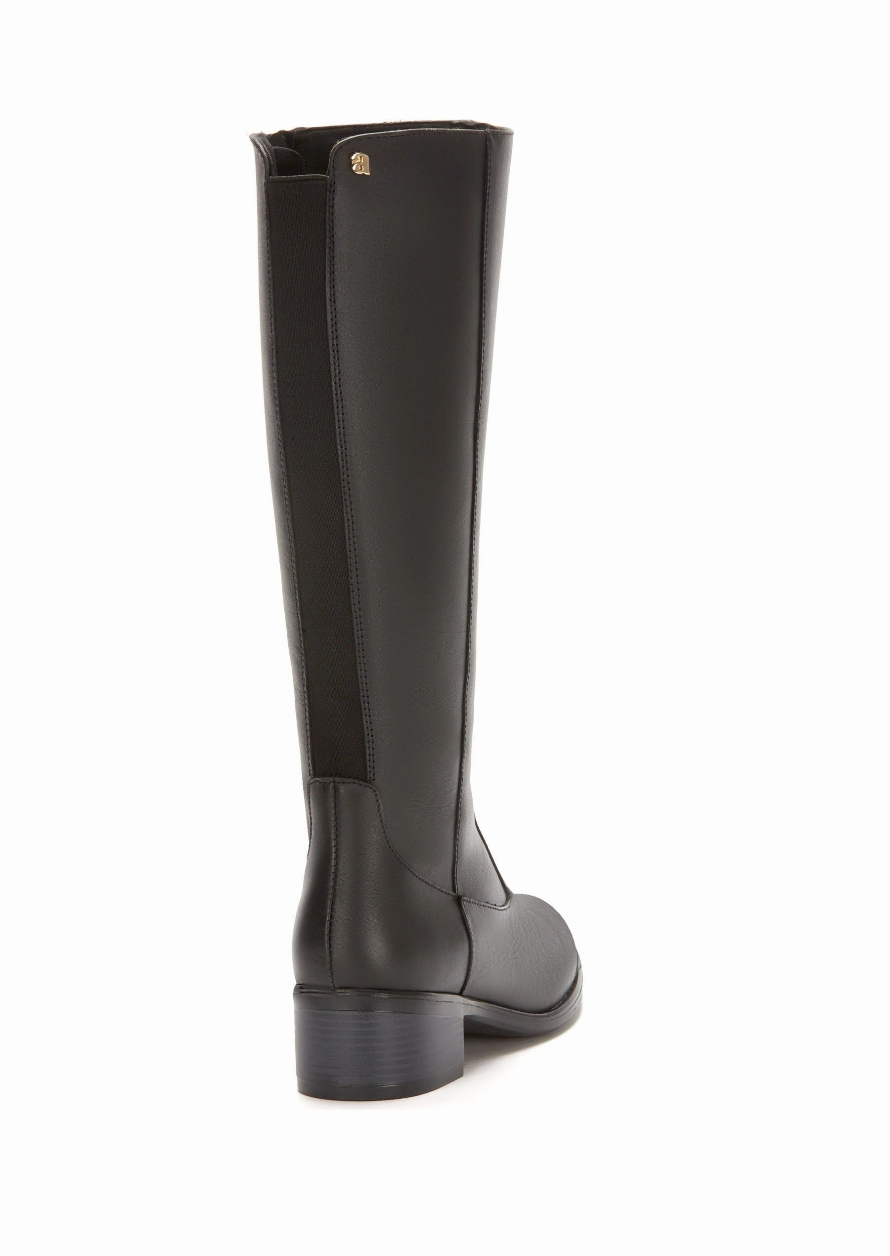 Andrea Leather Knee High Boots
