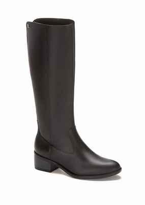 Andrea Leather Knee High Boots Cheap Womens Leather Boots