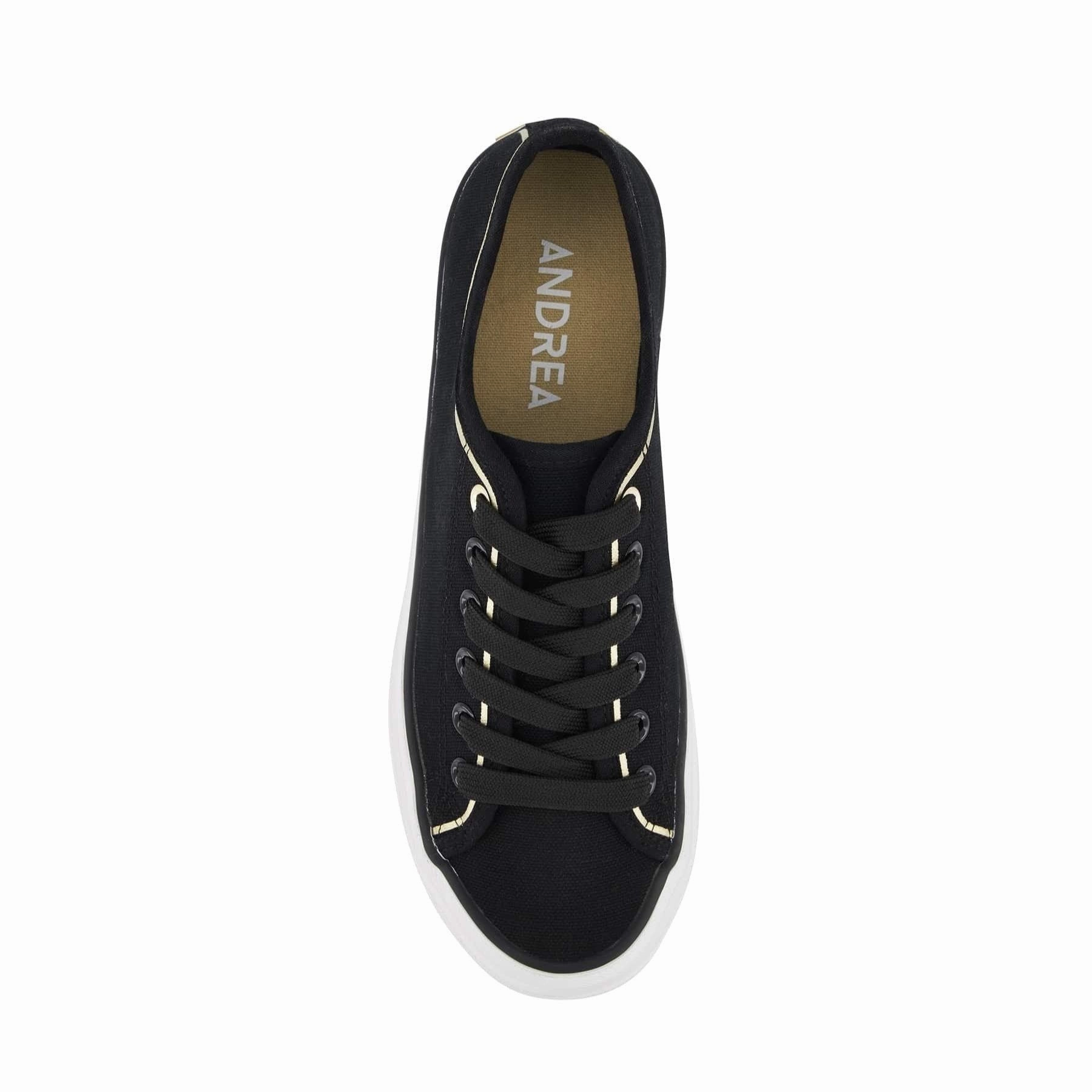 Andrea Platform Canvas Sneakers