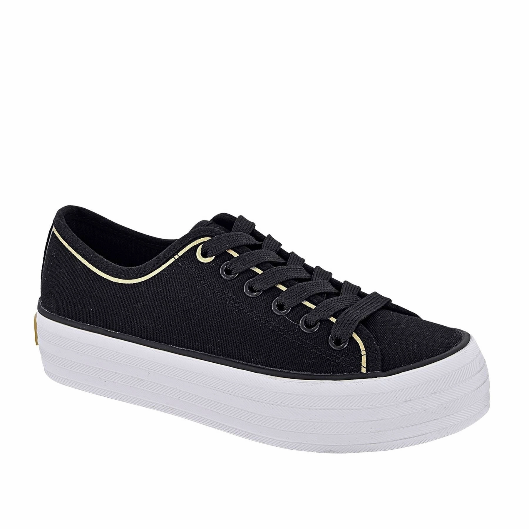 Andrea Platform Canvas Sneakers Trendy Sneakers for Women