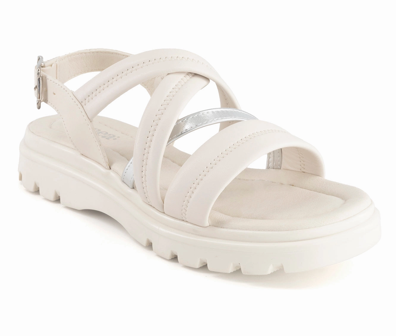 Andrea Women's Slingback Buckle Sandals