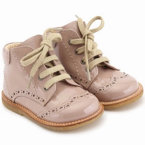 Angulus Beginner Shoes w. Lace Rosa 2378-101-1387 Beginner Shoes With Laces Kids deal