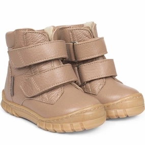 Angulus Beginner TEX Boots w. Velcro Dusty Makeup 2025-401-2550 Cheap Kids Winter Footwear