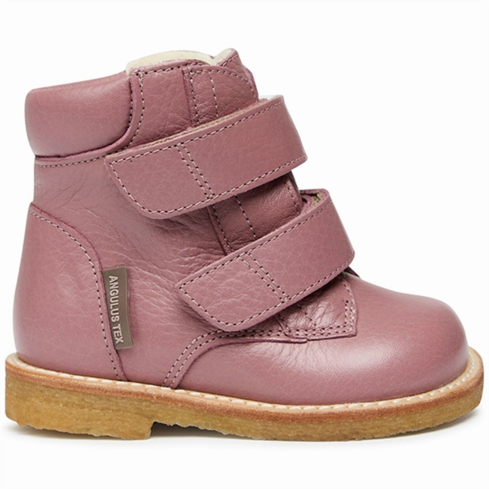 Angulus Beginner Tex-Boots w Velcro Light Plum