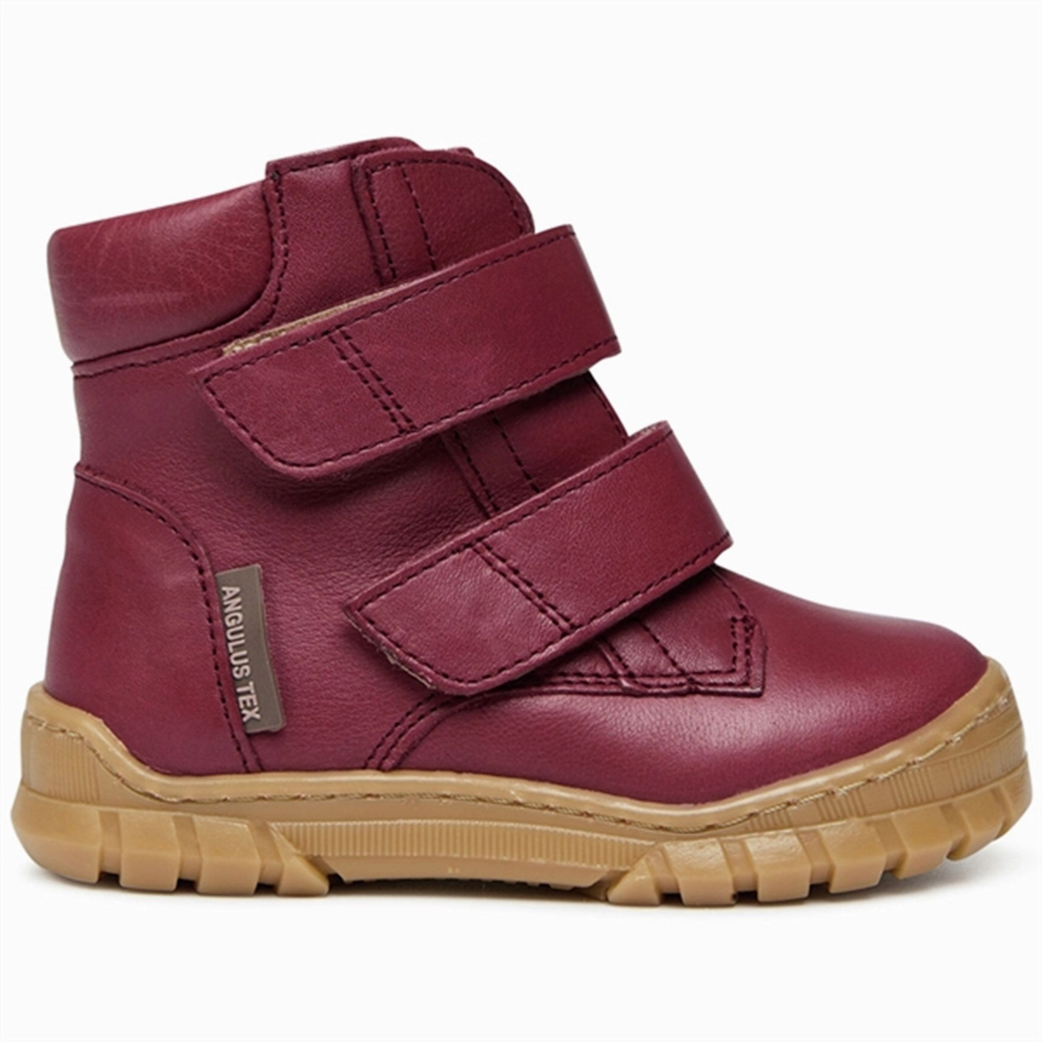Angulus Beginner Tex Boots w Velcro Plum