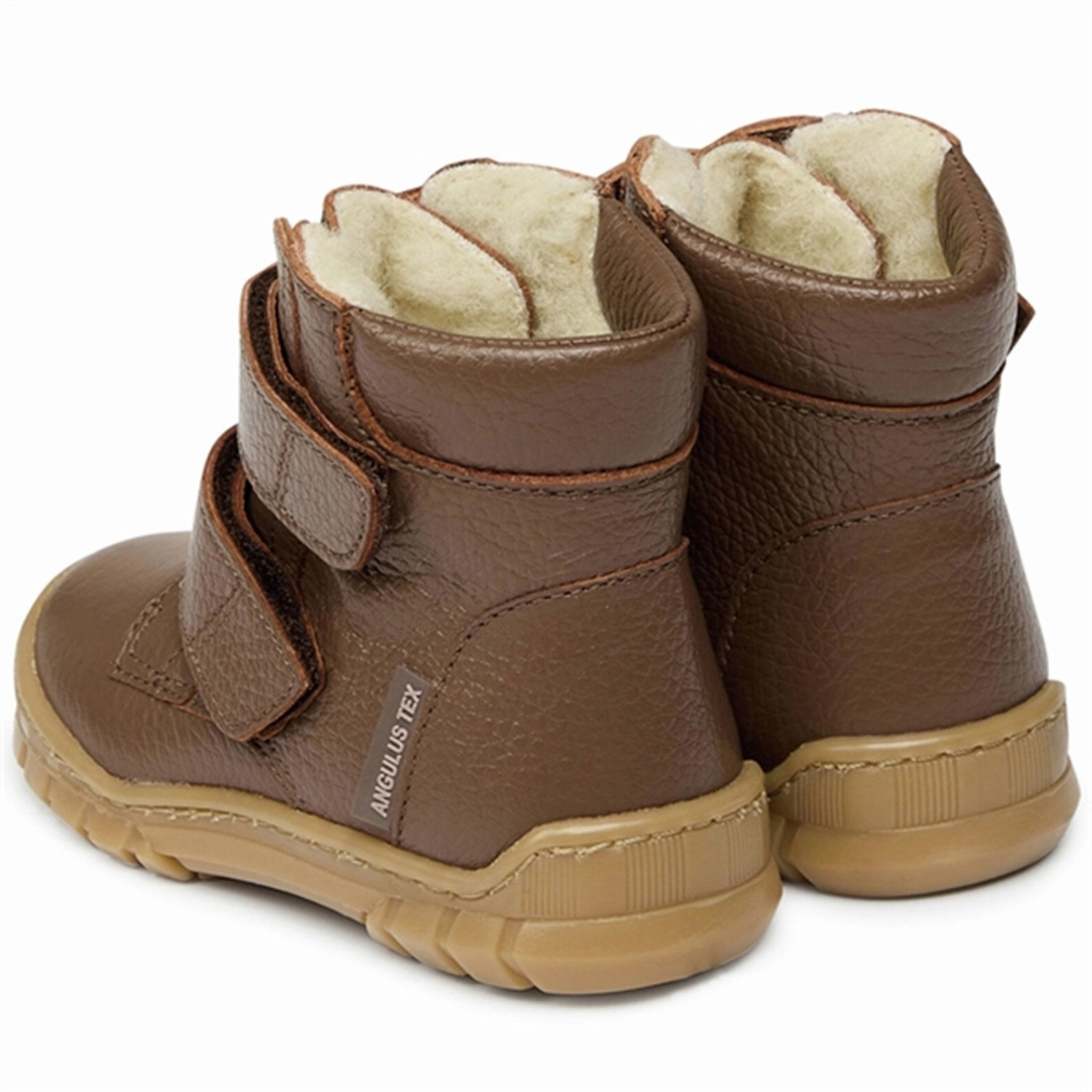Angulus Beginner Tex Boots w Velcro Walnut
