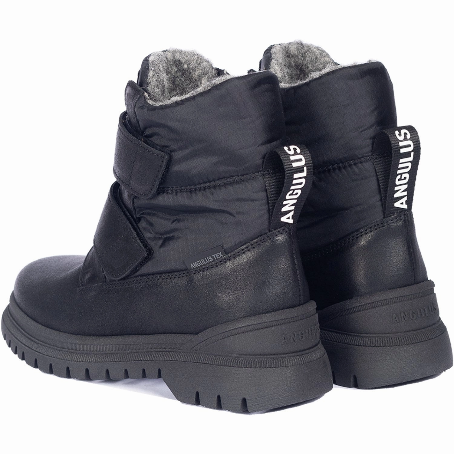 Angulus Black/Black Recycled Ripstop Tex-undefinedstvle Med LAndostrop