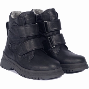 Angulus Black/Black Recycled Ripstop Tex-undefinedstvle Med LAndostrop Cheap Kids Winter Footwear