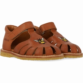 Angulus CAndnac Beginner Sandal Med Bi Broderi Kids Closed Toe Sandals promo
