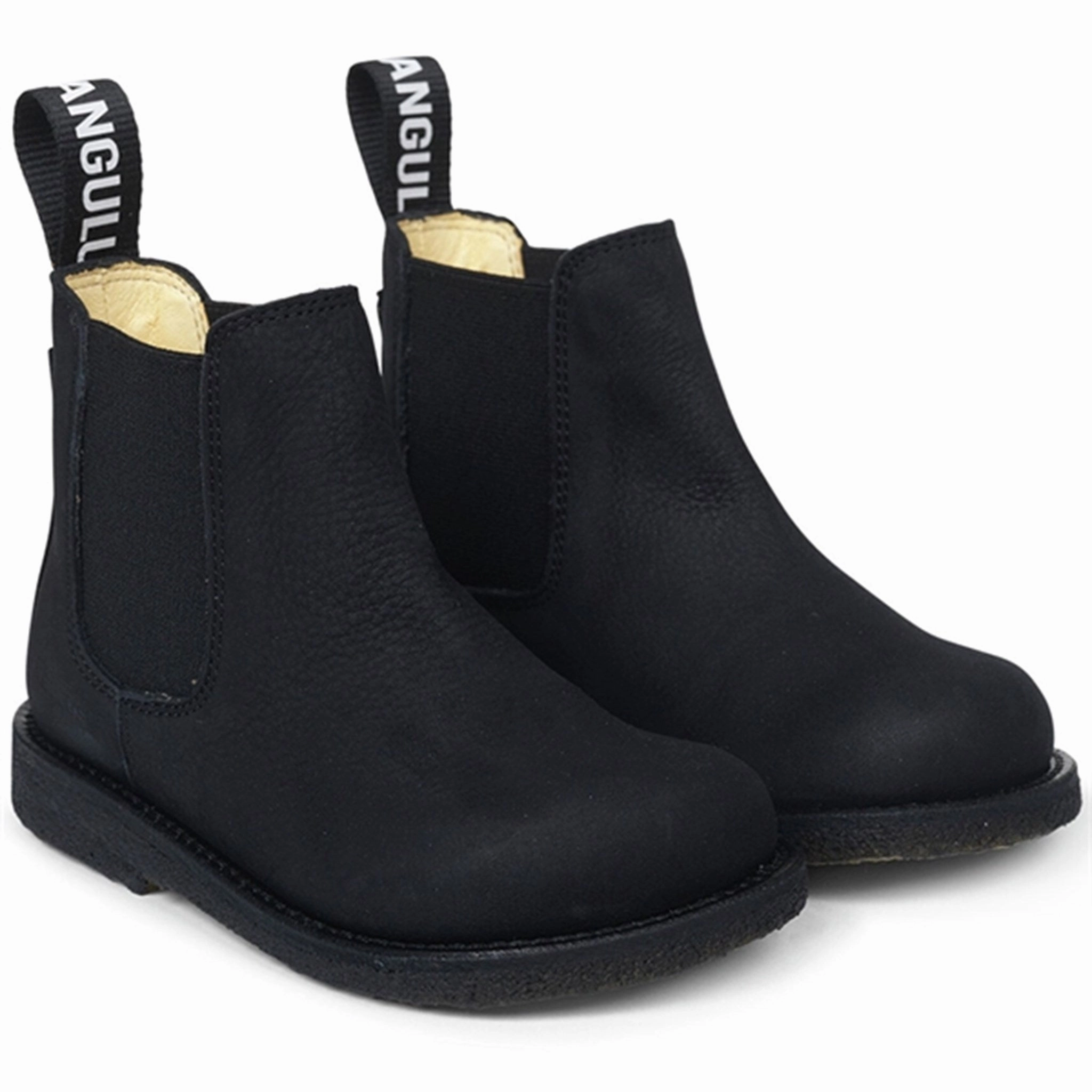 Angulus Chelsea Boots with Elastic Black Kids Chelsea Boots sale