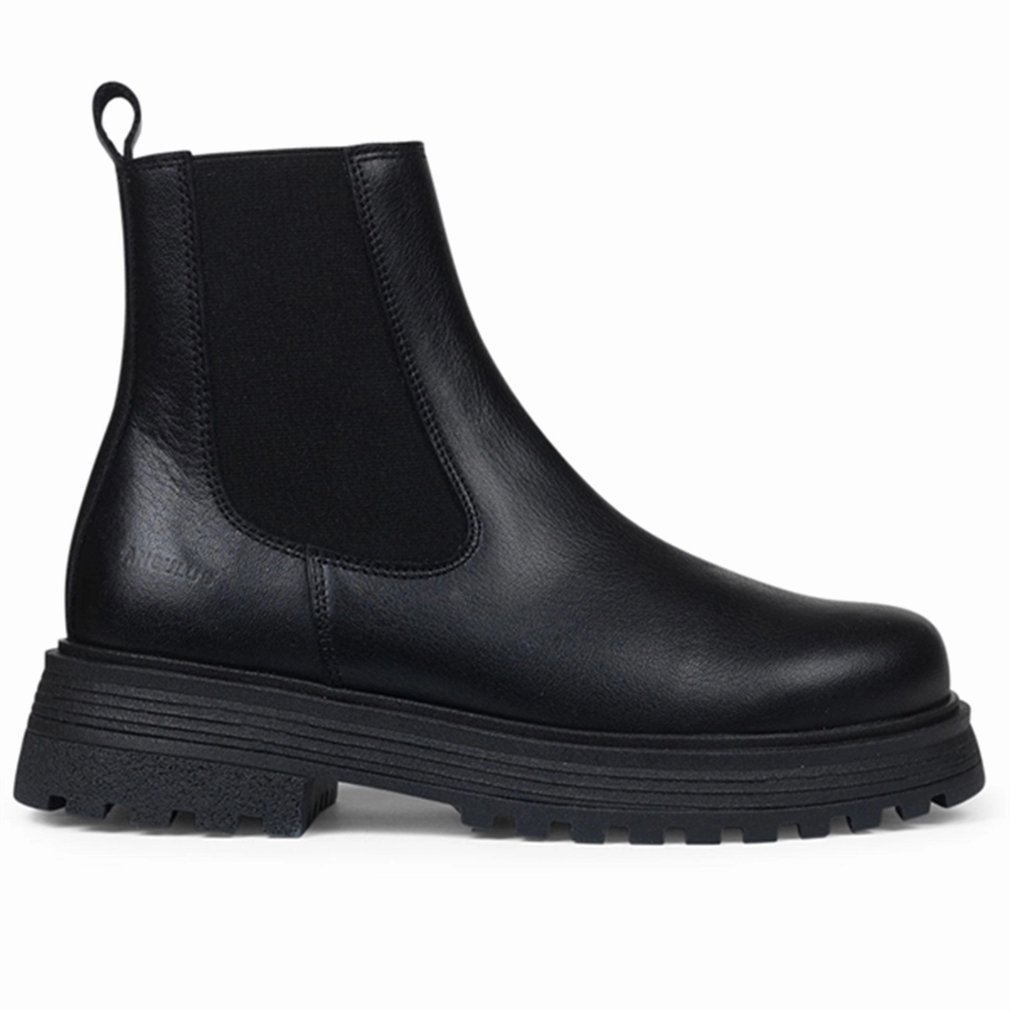 Angulus Chelsea Boots With Track Sole Black/Black