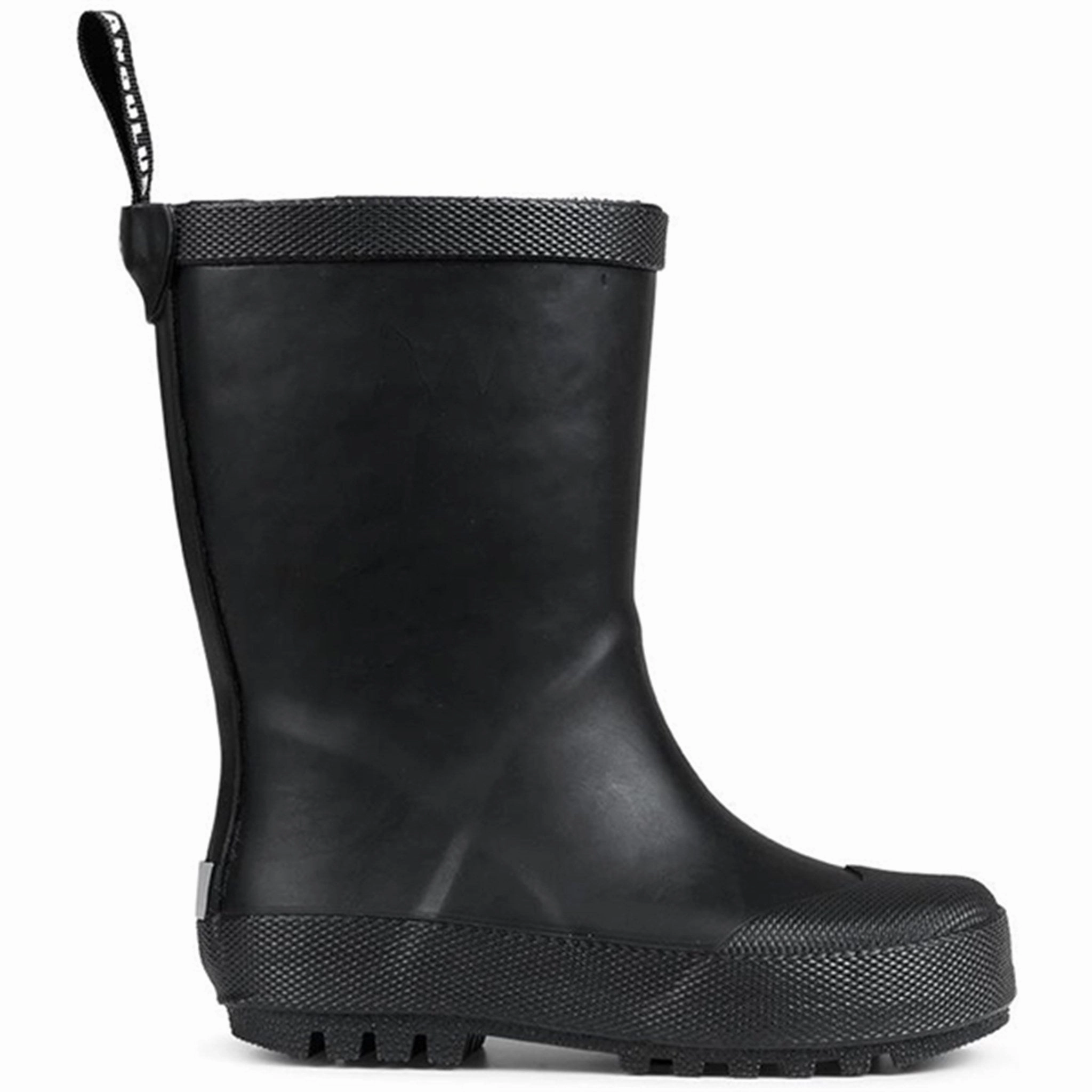 Angulus Gummistvle Black Kids Rain Boots with free shipping