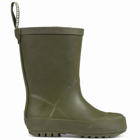 Angulus Gummistvle Olive Kids Rain Boots with free shipping