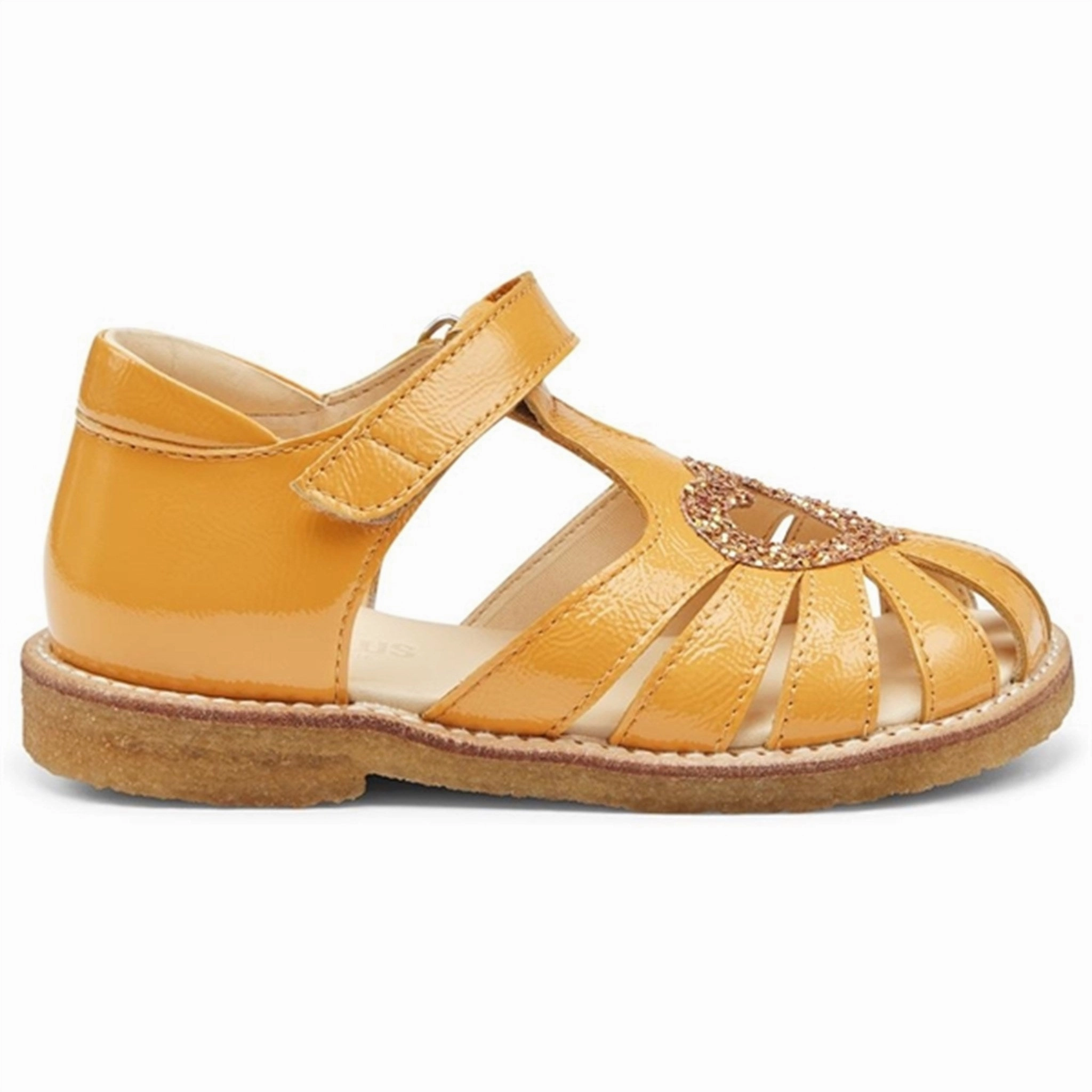 Angulus Hjerte Sandals Manderin/Manderin Glitter