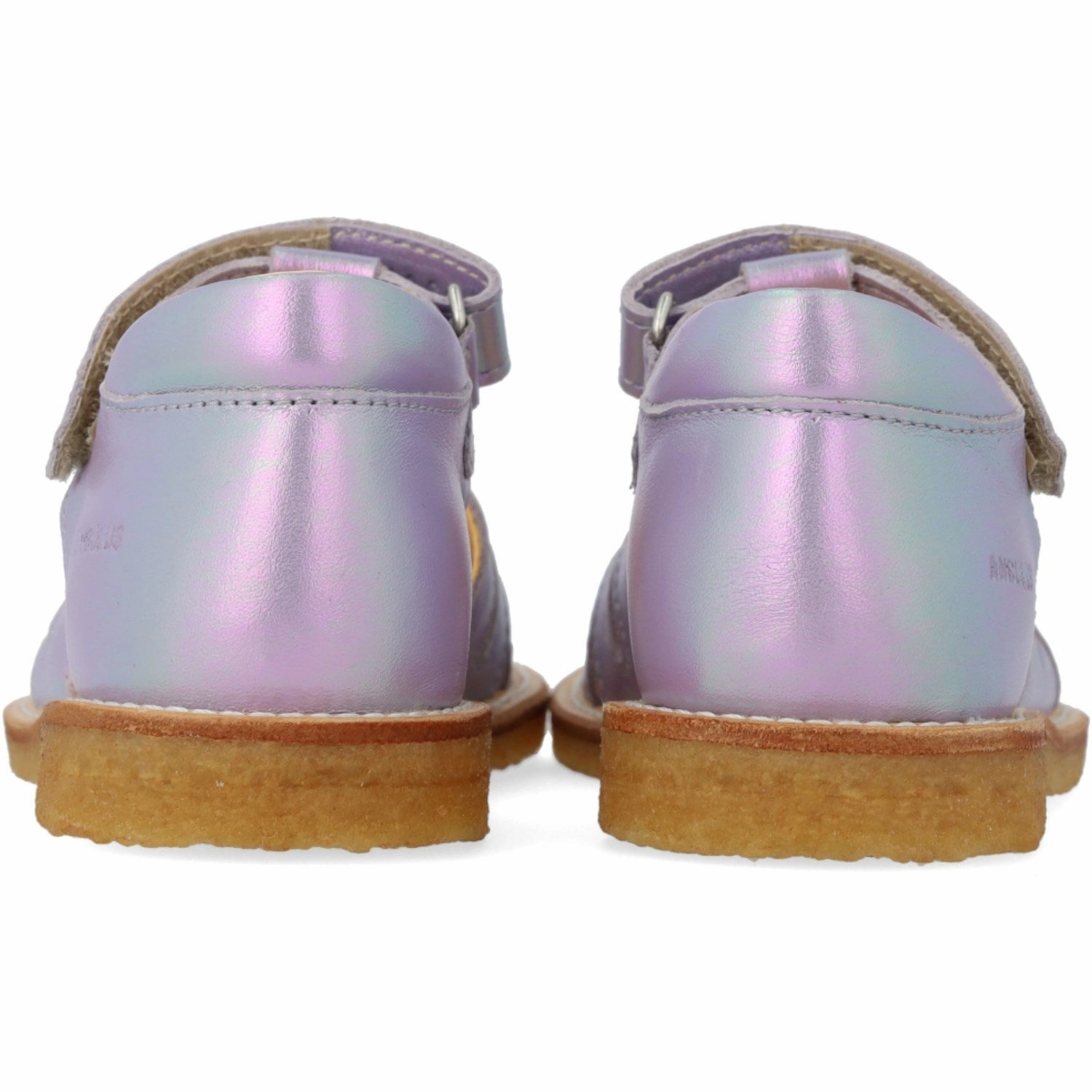 Angulus Iridescent Lilac Shine Sandal Med Drbedetalje