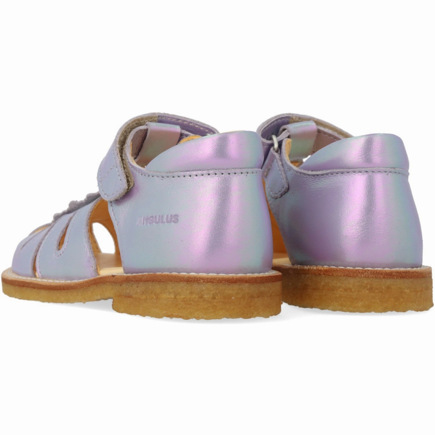 Angulus Iridescent Lilac Shine Sandal Med Drbedetalje