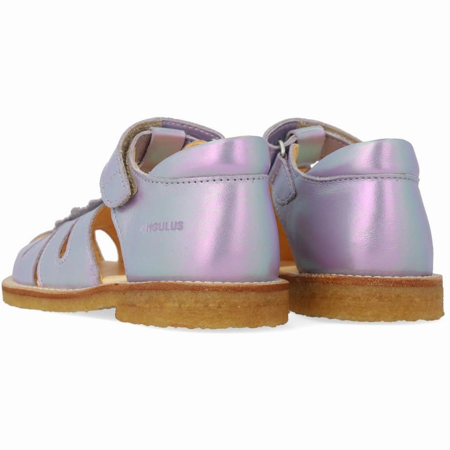 Angulus Iridescent Lilac Shine Sandal Med Drbedetalje