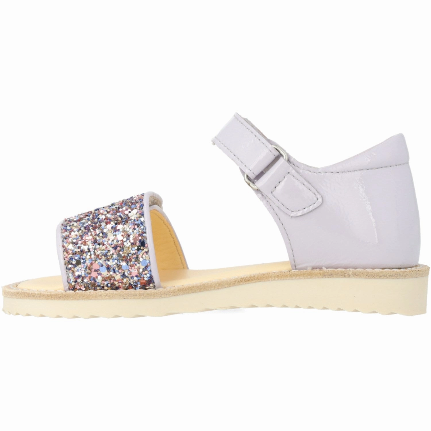 Angulus Lilac/Pastel Multi Glitter Laksandal Med Funklende Glitterdetalje