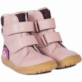 Angulus Mauve/Dusty Aubergine Tex-Boot Med Funklende Glitterregnbue Cheap Kids Winter Footwear