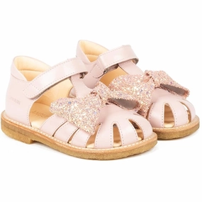 Angulus Sandals Pale Rose/Rose Glitter Kids Closed Toe Sandals promo