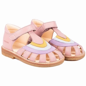 Angulus Sandals Rose/Lilac/Ice Blue/Pineapple Kids Closed Toe Sandals promo