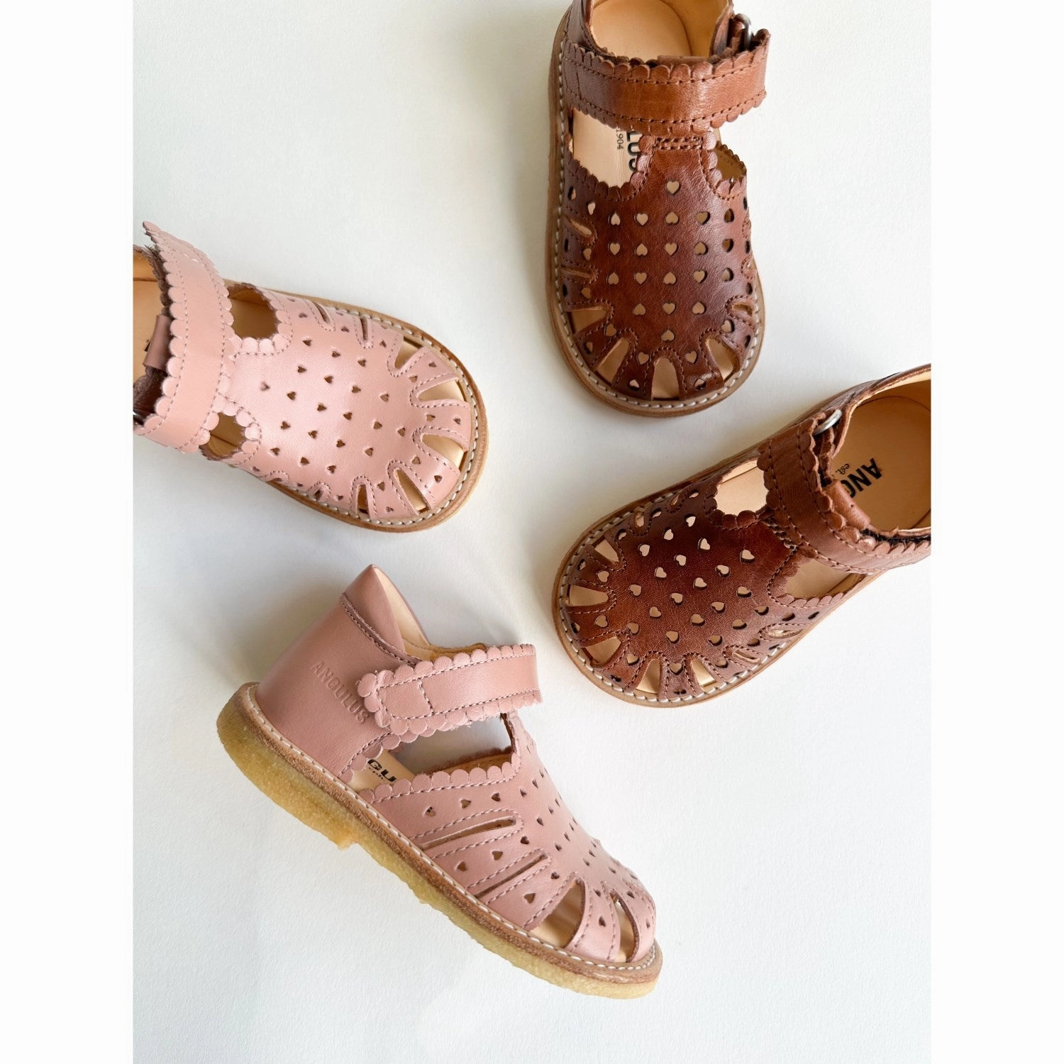 Angulus Sandals Tan