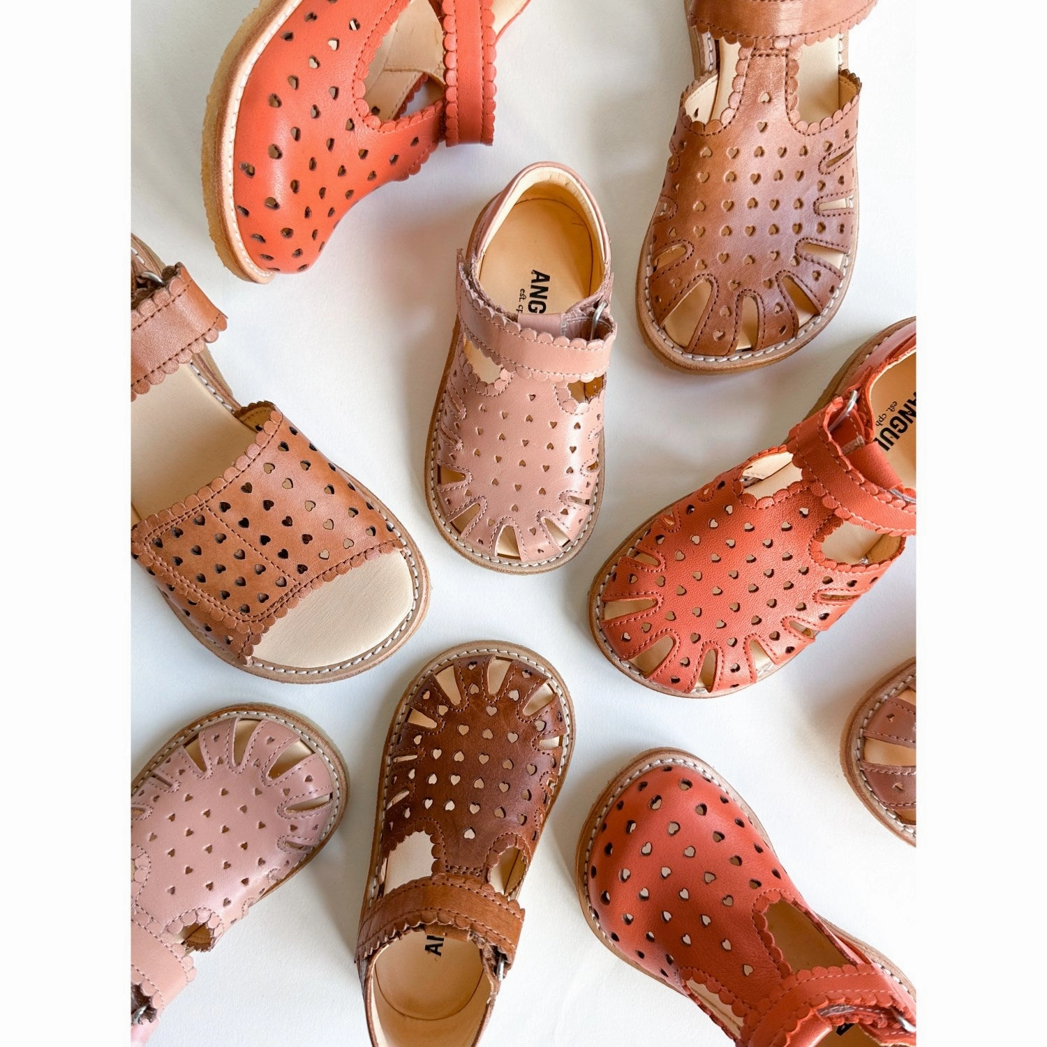Angulus Sandals Tan