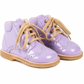 Angulus Shoe With Laces Lilac Beginner Shoes With Laces Kids deal