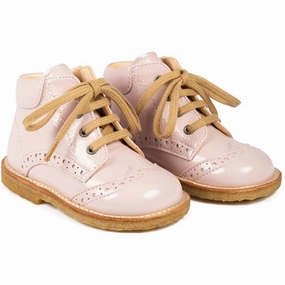 Angulus Shoe With Laces Pale Rose Beginner Shoes With Laces Kids deal