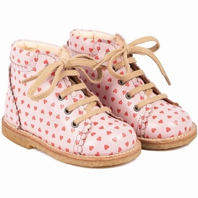 Angulus Shoes With Laces Pale Rose Beginner Shoes With Laces Kids deal