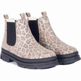 Angulus Silver Leo/Black Chelsea Boot with Elastic and Wool Lining Kids Chelsea Boots sale