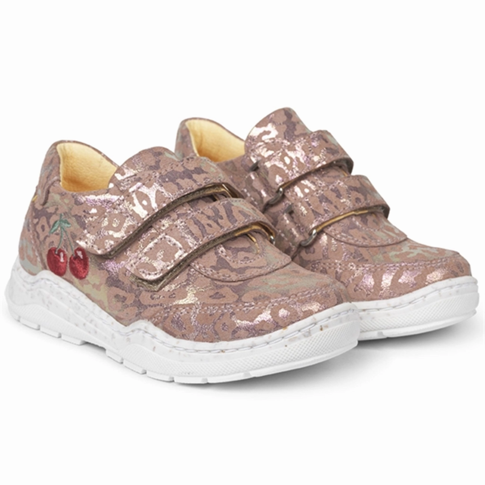 Angulus Sneakers Velcro Leo Rosa 3371-101-7582-2253 Kids Velcro Sneakers discount
