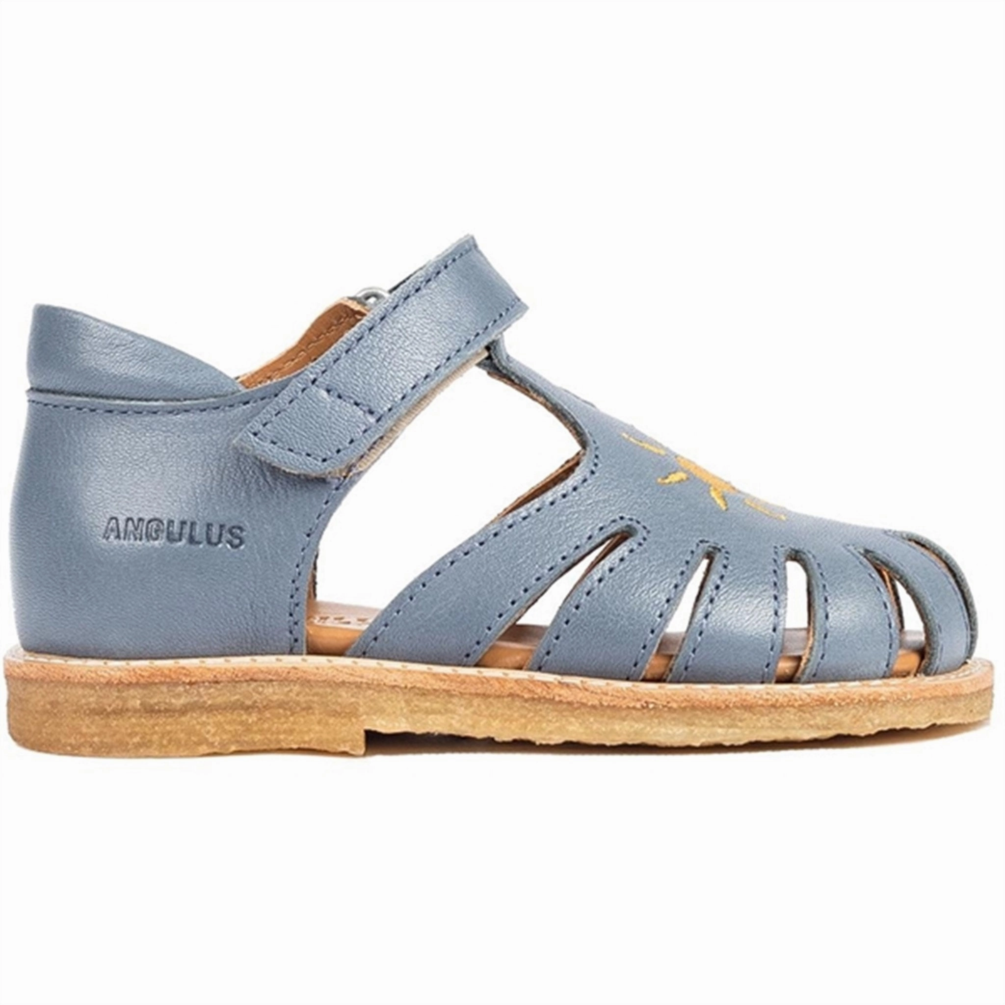 Angulus Starter Sandals Blue Fog