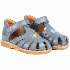 Angulus Starter Sandals Blue Fog Kids Closed Toe Sandals promo