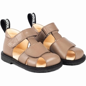 Angulus Starter Sandals Taupe Kids Closed Toe Sandals promo