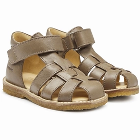 Angulus Starter Sandals Taupe Kids Closed Toe Sandals promo
