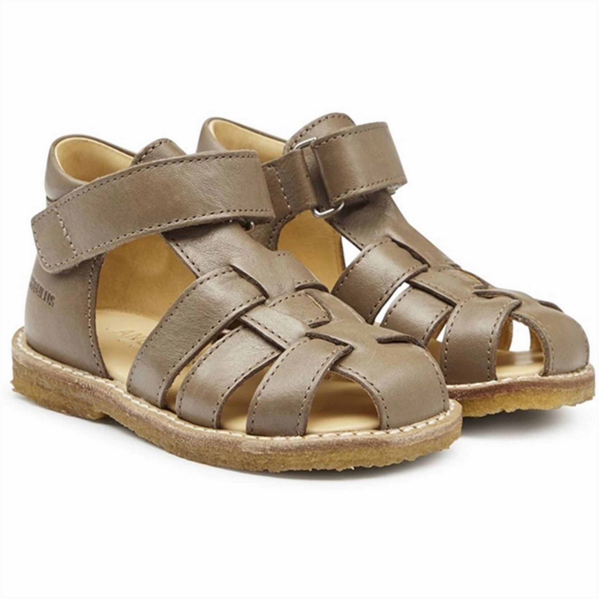 Angulus Starter Sandals Taupe Kids Closed Toe Sandals promo