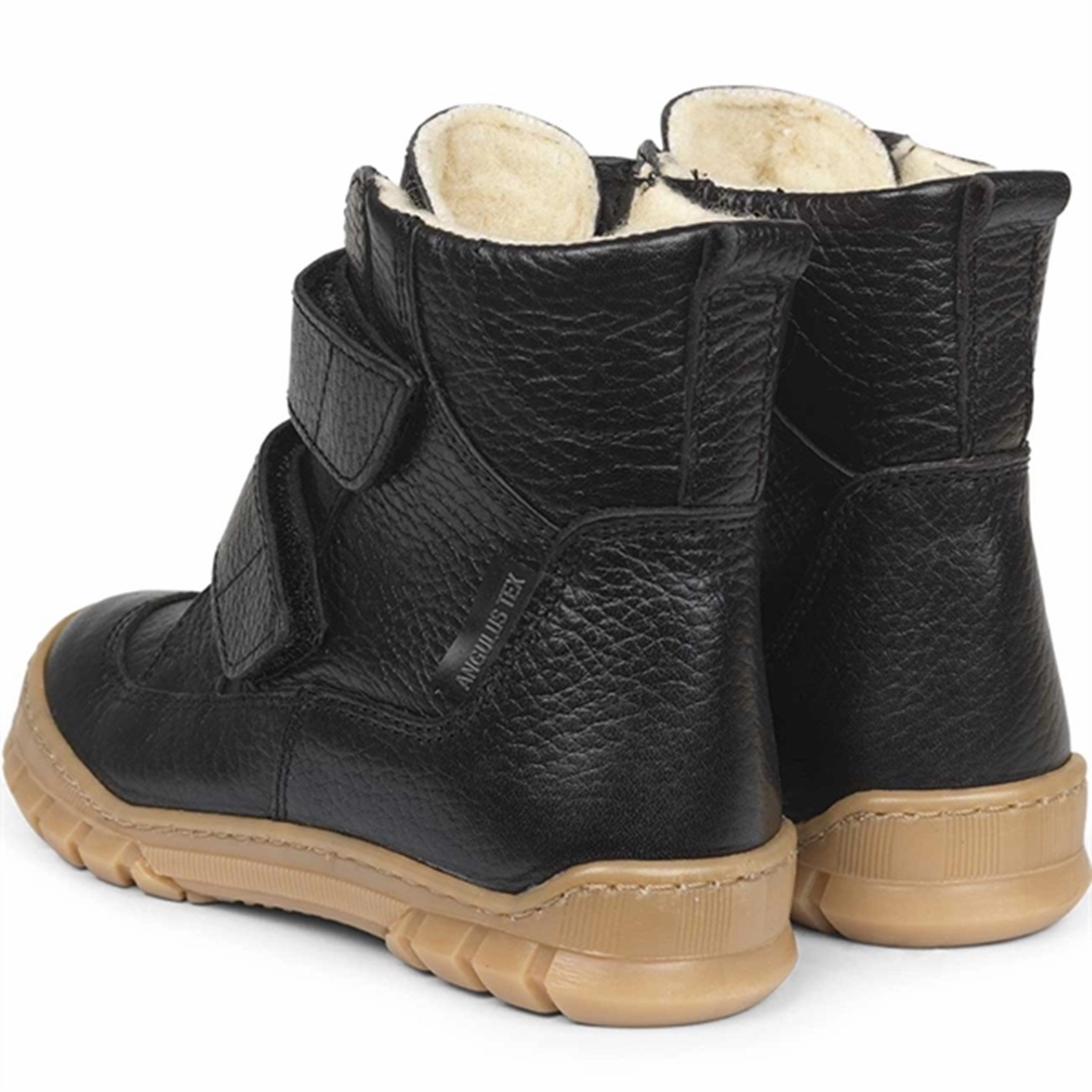 Angulus TEX Boots w. Velcro Black 2115-101-2504