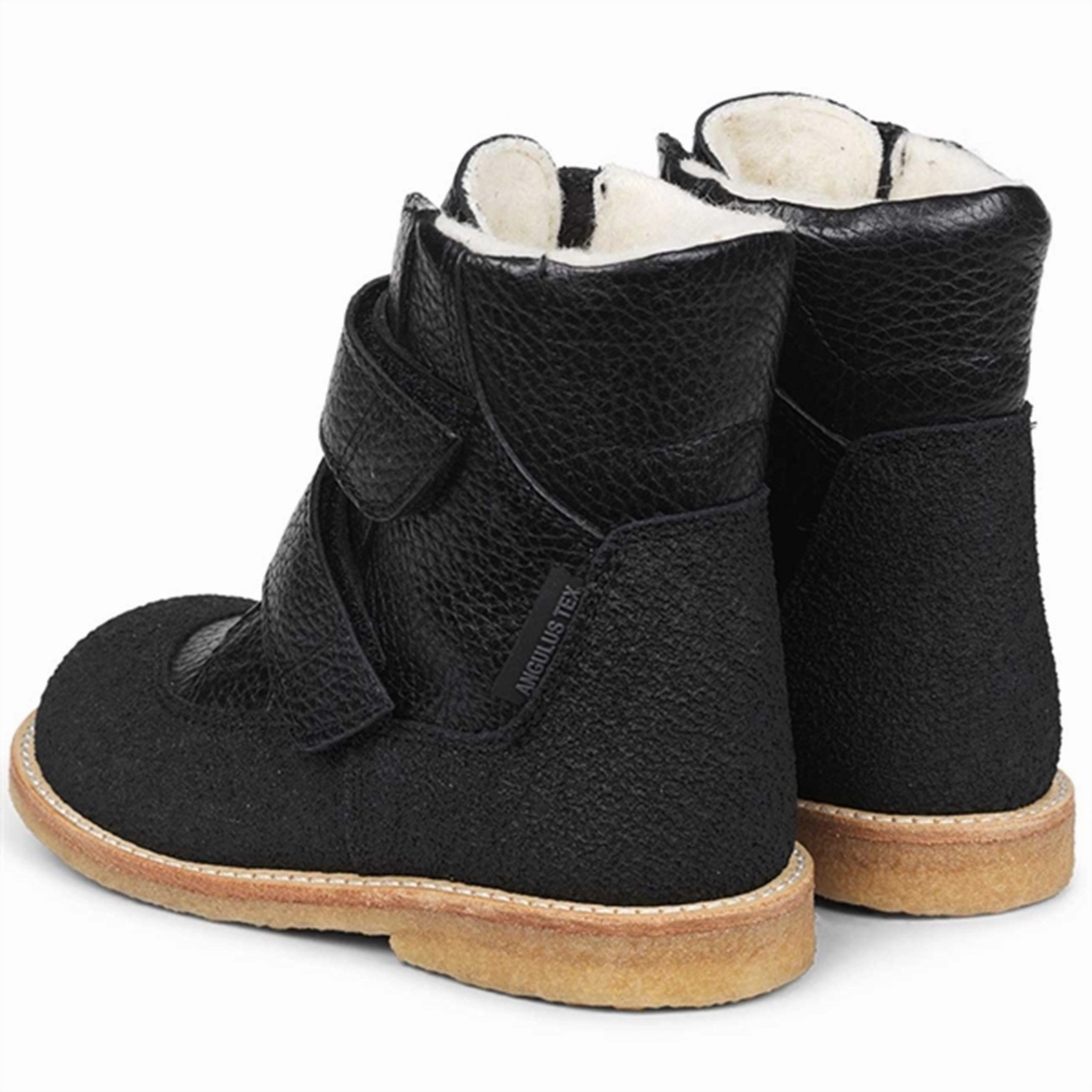 Angulus TEX Boots w. Velcro Black