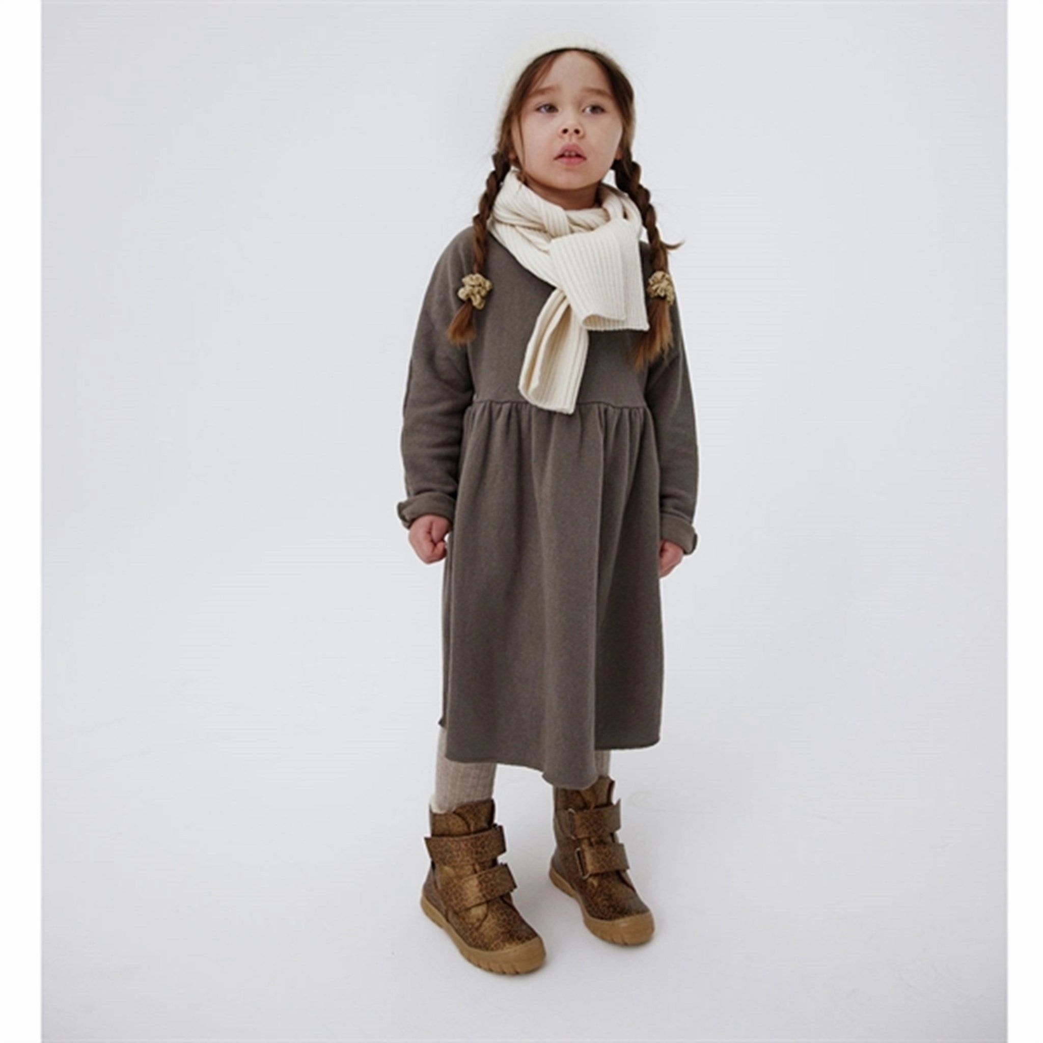 Angulus Tex Boots w Velcro Brown Leo