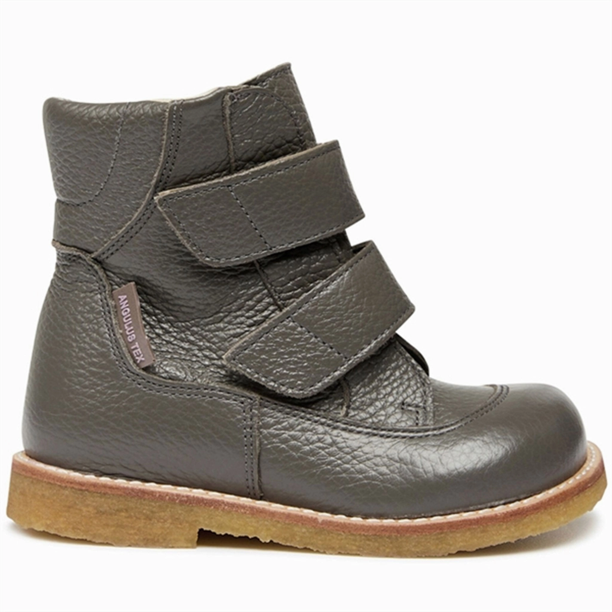 Angulus Tex Boots w Velcro Grey